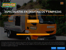 Tablet Screenshot of limpiezasrimasa.com